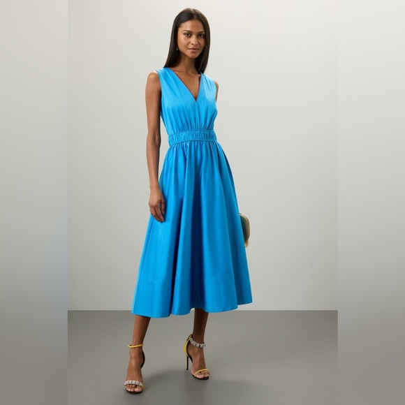 Roksanda Ilincic Dresses & Skirts - Roksanda Collective Blue Midi Dress Size 4 - read description